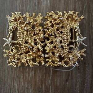 Mimi Di N 1974 Seahorse Belt Buckle
